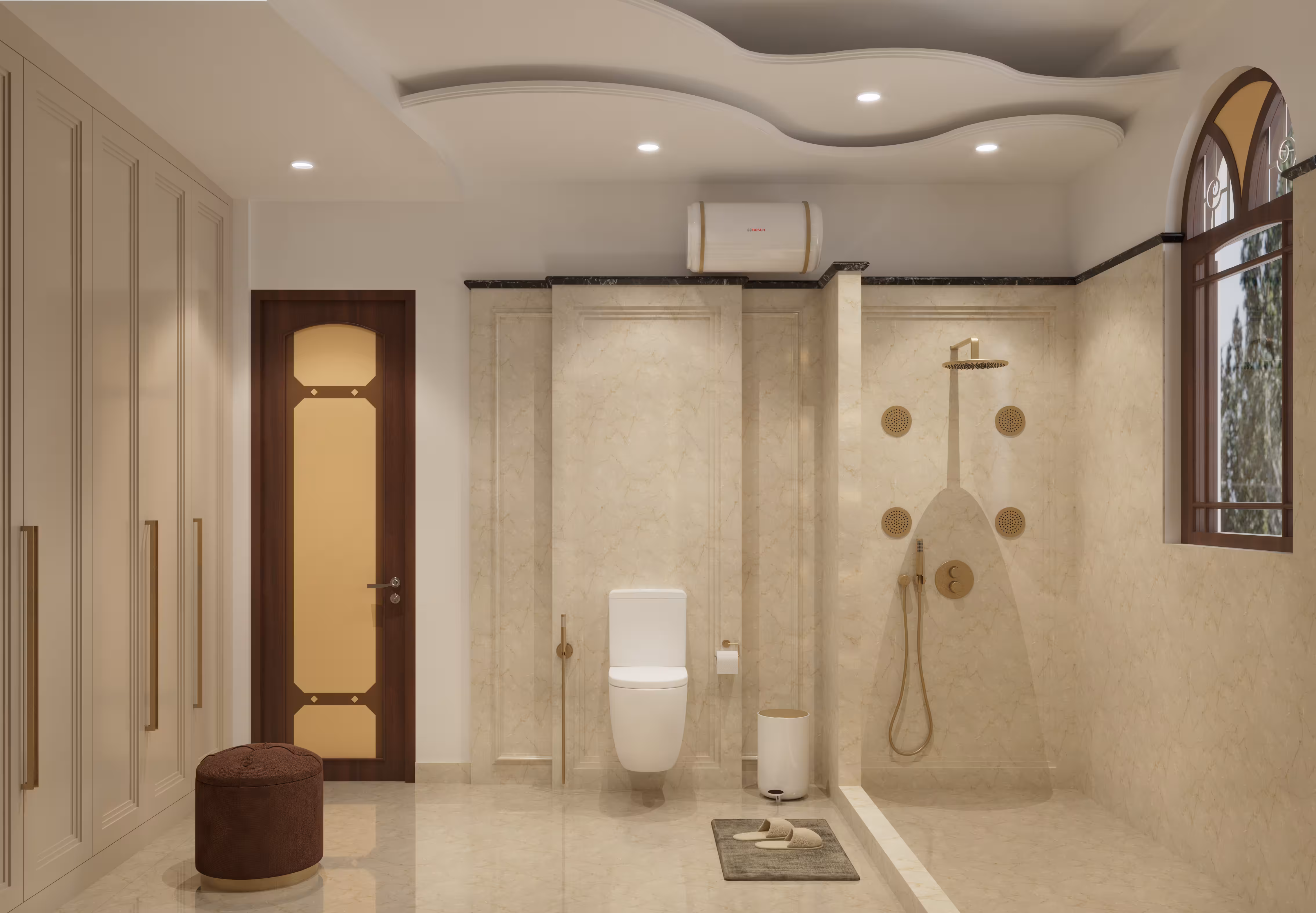 Shanti Vihar Residence - Washroom